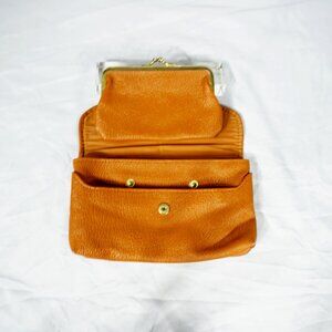 Kuang Huei clutch with a coin purse snapped in EUC